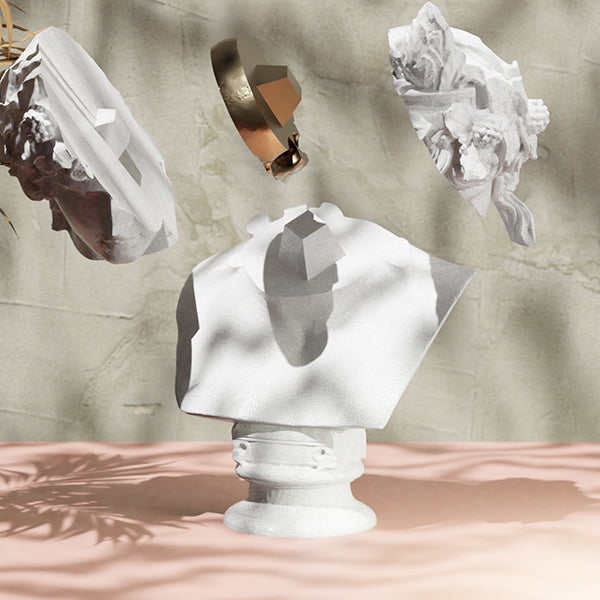 Dionysos – 3D-printet skulptur