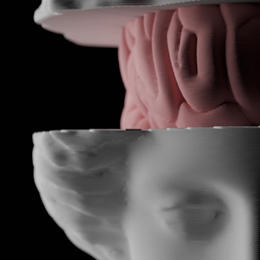 Athena - 3D-printet skulptur