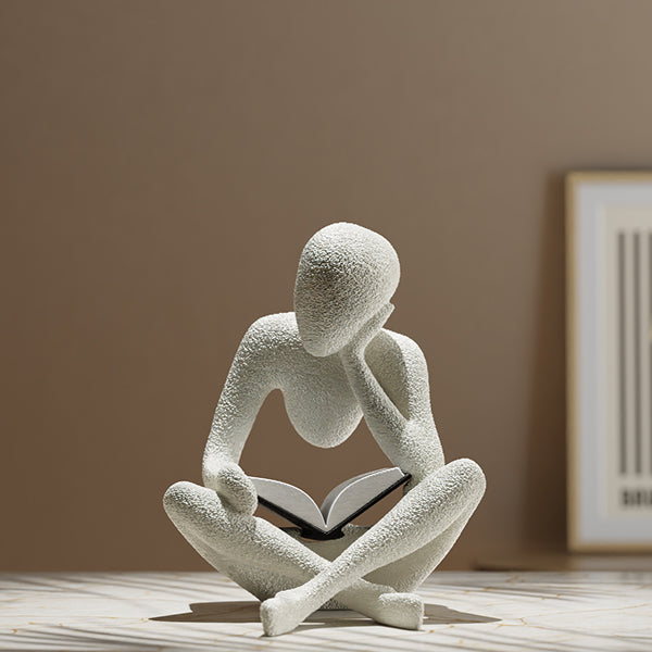 NObody – Læseren – 3D-printet skulptur