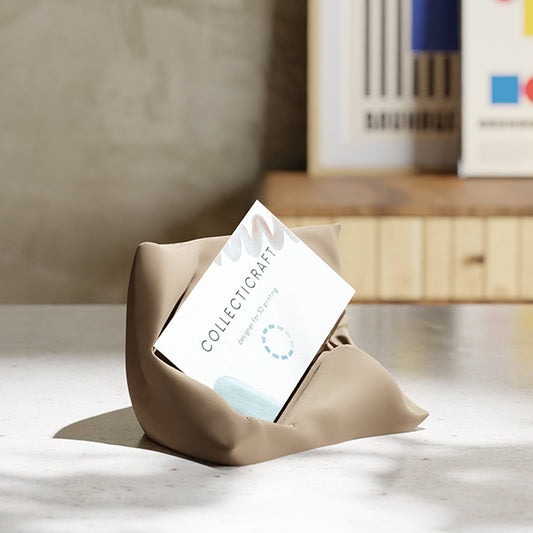 Kortpuden - 3D-printet visitkortholder