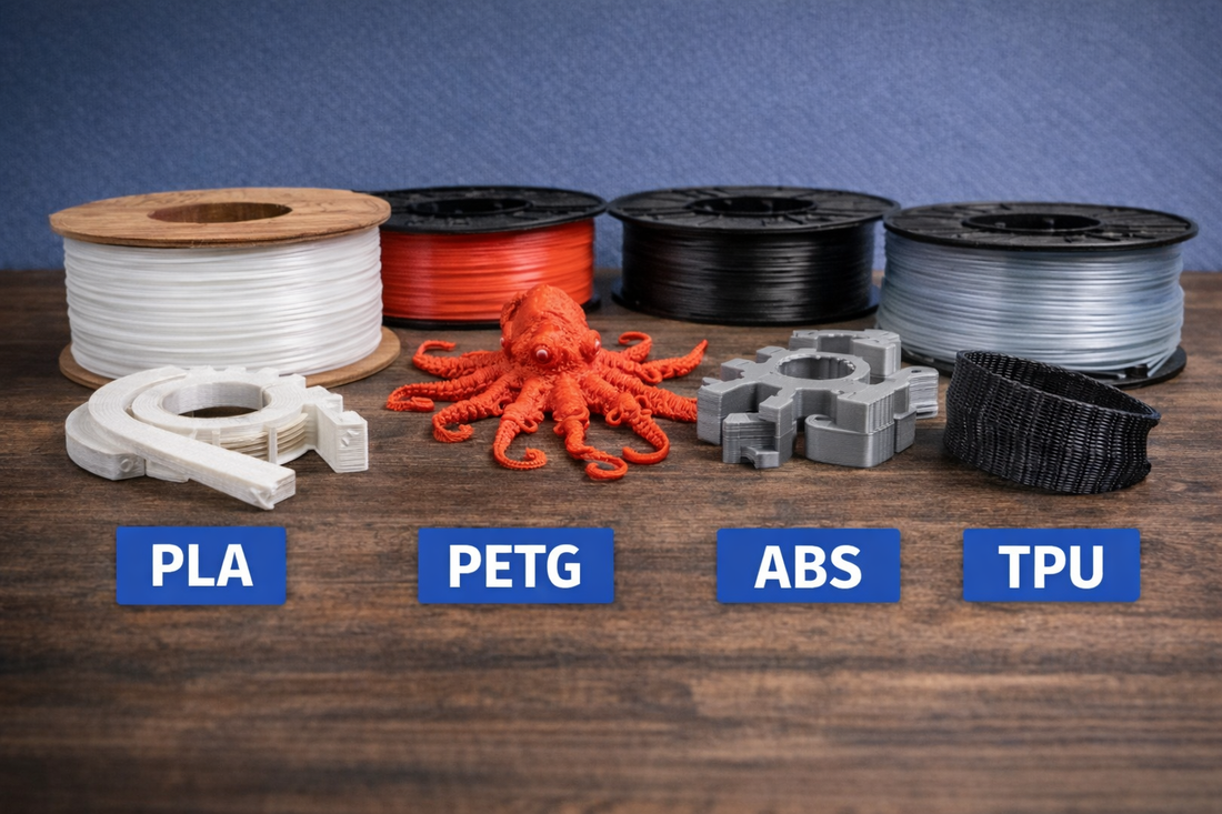 Hvilke materialer bruges til 3D-print?