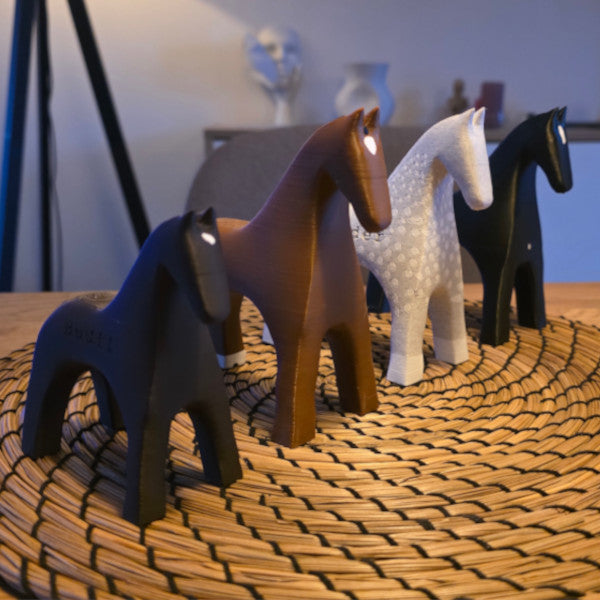 Min personlige hest - 3D-printet skulptur