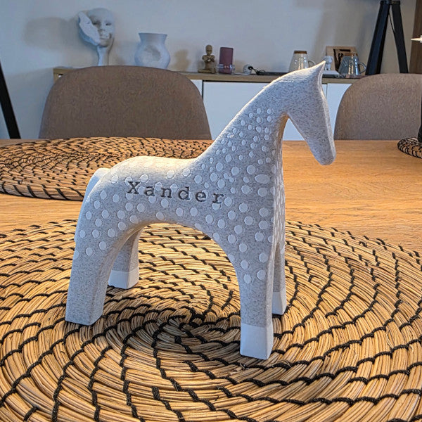 Min personlige hest - 3D-printet skulptur