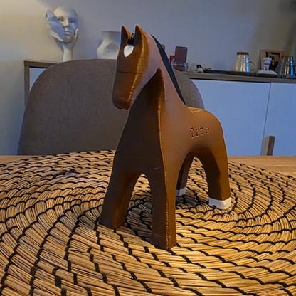 Min personlige hest - 3D-printet skulptur