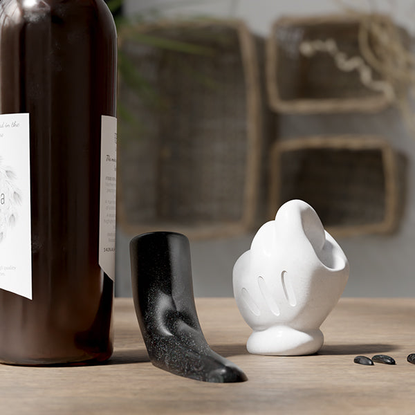 Cartoon Hand - 3D-printet vinholder