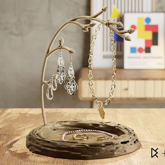 Birds Nest - 3D-printet smykkestativ