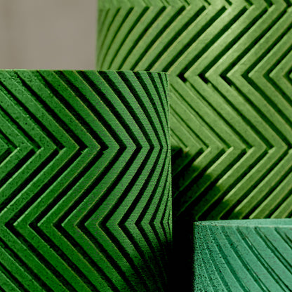 Herringbone - 3D-printet potte