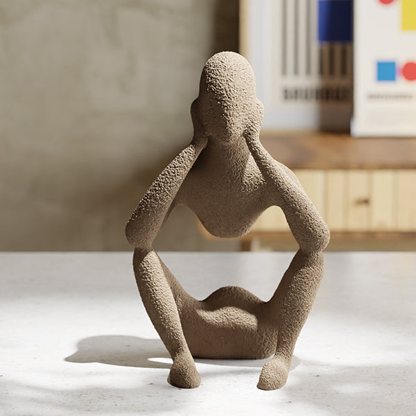 NObody – Selvrefleksion – 3D-printet skulptur