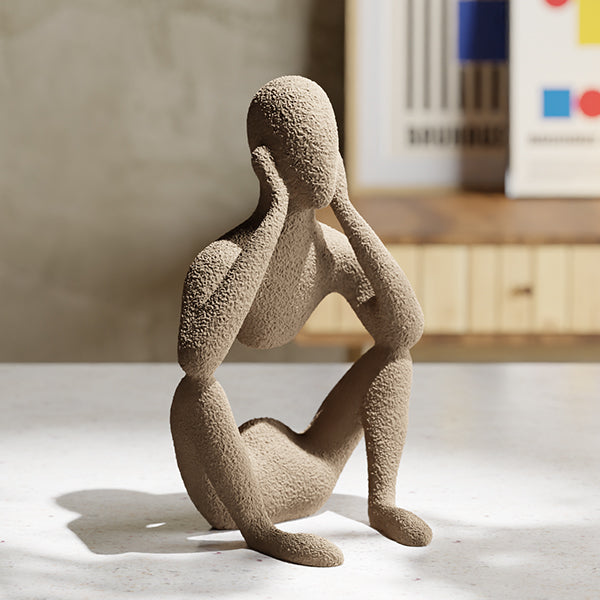 NObody – Selvrefleksion – 3D-printet skulptur