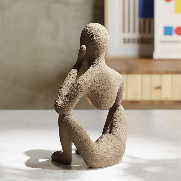 NObody – Selvrefleksion – 3D-printet skulptur