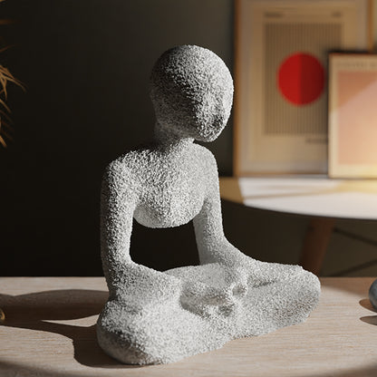 NObody – Munken – 3D-printet skulptur