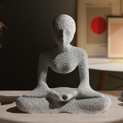 NObody – Munken – 3D-printet skulptur