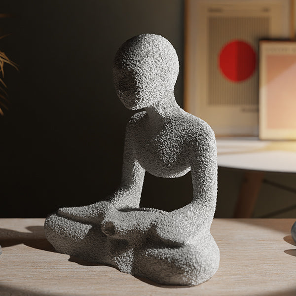 NObody – Munken – 3D-printet skulptur