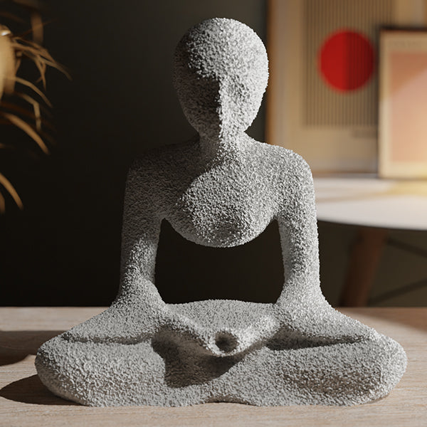 NObody – Munken – 3D-printet skulptur