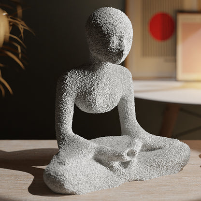 NObody – Munken – 3D-printet skulptur