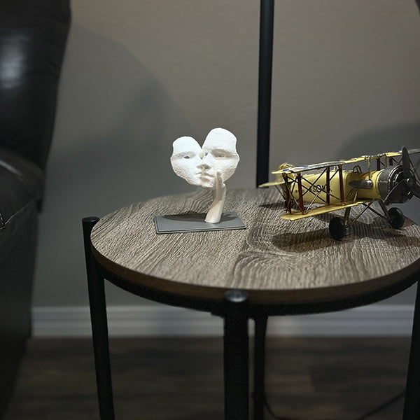 NObody – Maskerne – 3D-printet skulptur