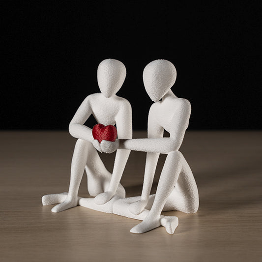 NObody – Forelsket - 3D-printet skulptur