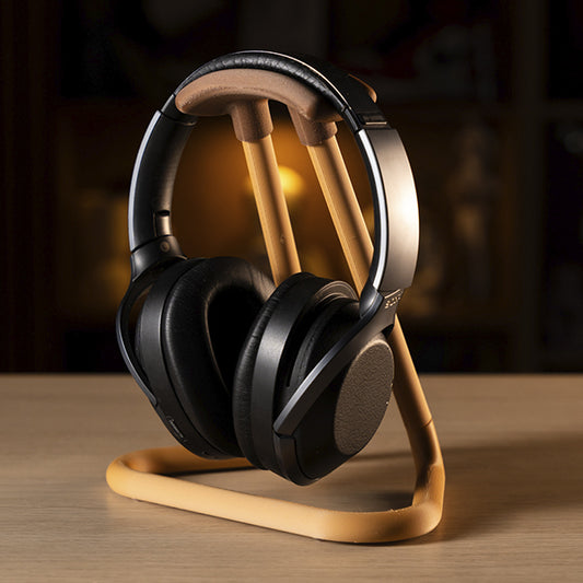 Tempo Headsetstand - 3D-printet kontororganisering