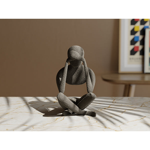 NObody - Visdommens Trio – 3D-printet skulptur