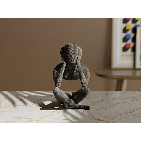 NObody - Visdommens Trio – 3D-printet skulptur