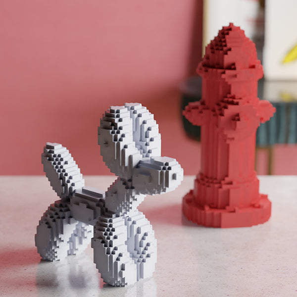 Pixel Pup - 3D-printet figur