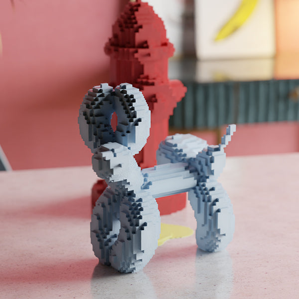 Pixel Pup Tisser - 3D-printet figur