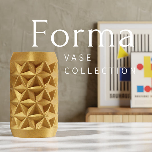 Relief - 3D-printet vase