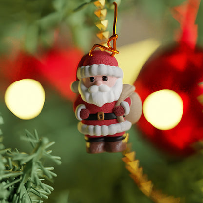 Santa Claus - 3D-printet juletræspynt