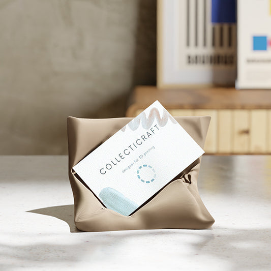 Kortpuden - 3D-printet visitkortholder