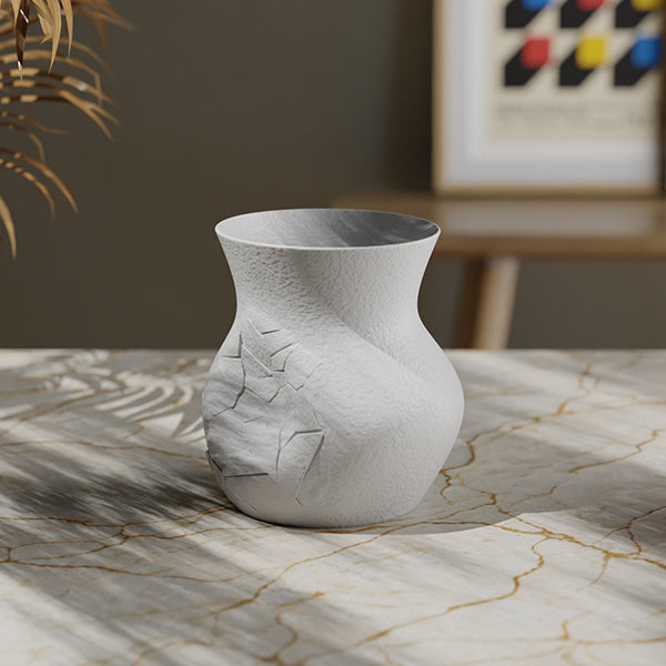 Tidens Spor - 3D-printet vase