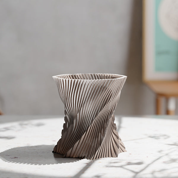 Kanso Twist - 3D-printet vase